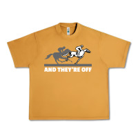 Peanut Butter horse racing Urban Heavy Tee - artisFamous