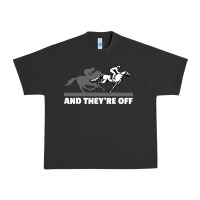 Pigment Black horse racing Urban Heavy Tee - artisFamous