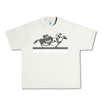 Pistachio horse racing Urban Heavy Tee - artisFamous