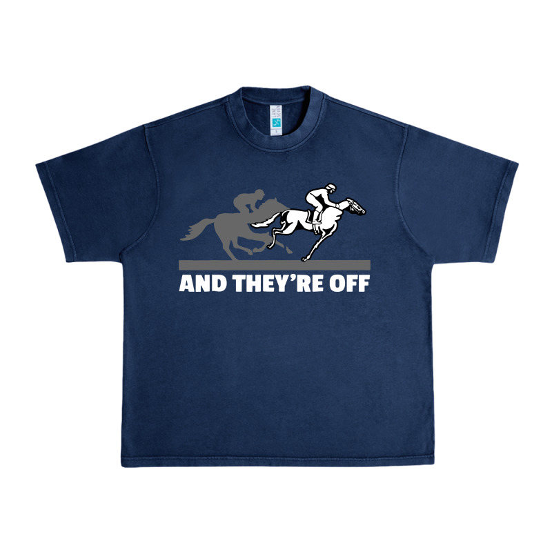 Horse Racing Urban Heavy Tee by artisFamous | Teevron