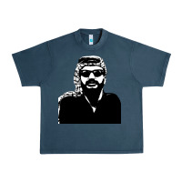 Midnight Navy yasser arafat Urban Heavy Tee - artisFamous