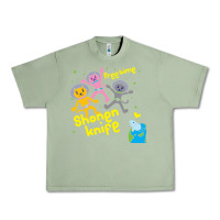 Oil Green Shonen Knife Free Time Urban Heavy Tee - artisFamous