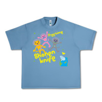 Pebble Blue Shonen Knife Free Time Urban Heavy Tee - artisFamous