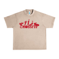 French Oak crossfit gym Urban Heavy Tee - artisFamous