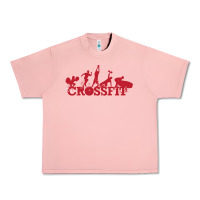 Salmon crossfit gym Urban Heavy Tee - artisFamous