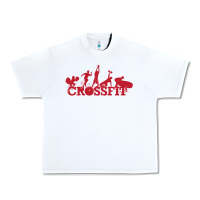 White crossfit gym Urban Heavy Tee - artisFamous