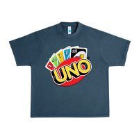 Midnight Navy uno funny game Urban Heavy Tee - artisFamous