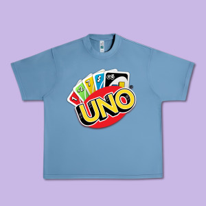Uno Funny Game Urban Heavy Tee Designed By Artisfamous