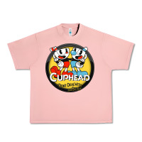 Salmon Cuphead Urban Heavy Tee - artisFamous