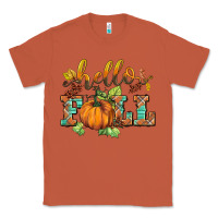 Copper hello fall pumpkin Classic Tee - BarkalooDesign