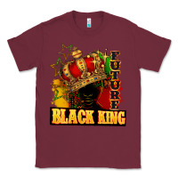 Burgundy Future black king Classic Tee - FaDigitalArtStudio