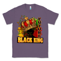 Lavender Future black king Classic Tee - FaDigitalArtStudio
