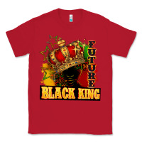 Red Future black king Classic Tee - FaDigitalArtStudio