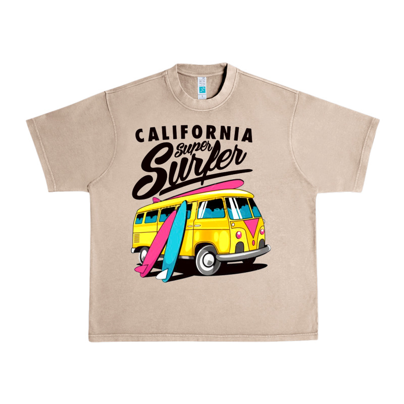 California Super Surf Urban Heavy Tee by artisFamous | Teevron