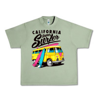Oil Green california super surf Urban Heavy Tee - artisFamous