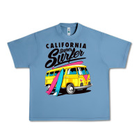 Pebble Blue california super surf Urban Heavy Tee - artisFamous