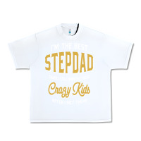 White I'm The Best Stepdad | Father's Day Urban Heavy Tee - artisFamous
