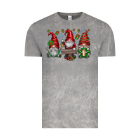 Cloud Rock christmas gnomes celebration Vintage Tee - CowhideDigitalArt