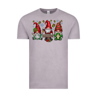 Vintage Zinc christmas gnomes celebration Vintage Tee - CowhideDigitalArt