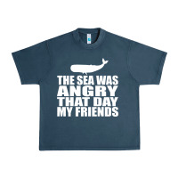 Midnight Navy seinfeld   the sea was angry that day my friends Urban Heavy Tee - artisFamous