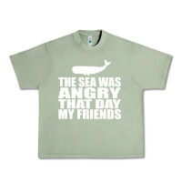 Oil Green seinfeld   the sea was angry that day my friends Urban Heavy Tee - artisFamous