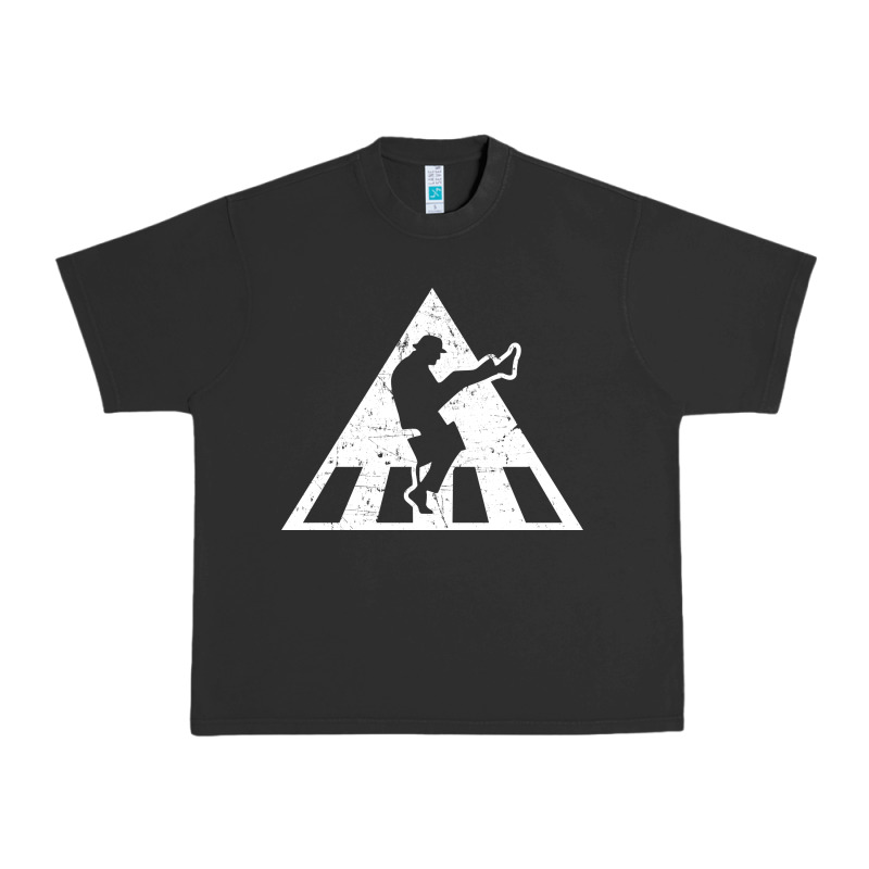 The Ministry Of Silly Walks Distressed Urban Heavy Tee by artisFamous | Teevron