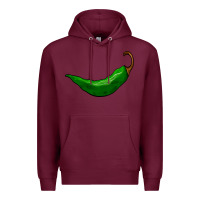 Burgundy jalapeño Premium Hoodie - BarkalooDesign