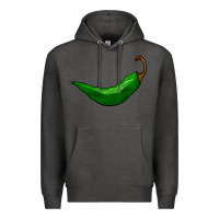 Charcoal Heather jalapeño Premium Hoodie - BarkalooDesign