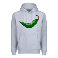 Heather Grey jalapeño Premium Hoodie - BarkalooDesign
