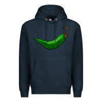 Navy jalapeño Premium Hoodie - BarkalooDesign