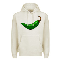 Oatmeal Heather jalapeño Premium Hoodie - BarkalooDesign