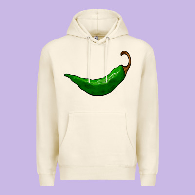 Jalapeño Premium Hoodie Designed By Barkaloodesign