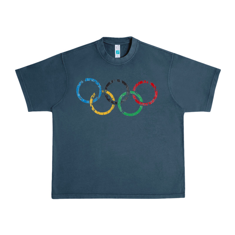 Olympic Rings Urban Heavy Tee by artisFamous | Teevron