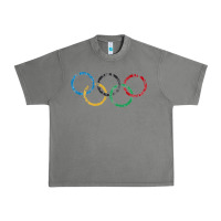 Tornado OLYMPIC RINGS Urban Heavy Tee - artisFamous