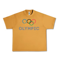 Peanut Butter OLYMPIC RINGS Urban Heavy Tee - artisFamous