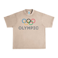 French Oak OLYMPIC RINGS Urban Heavy Tee - artisFamous