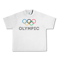 Lunar Rock OLYMPIC RINGS Urban Heavy Tee - artisFamous