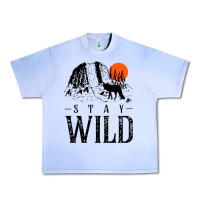 Grape Ice stay wild illustration with mountain Urban Heavy Tee - artisFamous