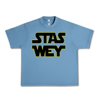 Pebble Blue Stas Wey Urban Heavy Tee - artisFamous