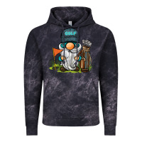 Cloud Black golf gnome Vintage Hoodie - BarkalooDesign