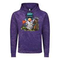 Cloud Purple golf gnome Vintage Hoodie - BarkalooDesign
