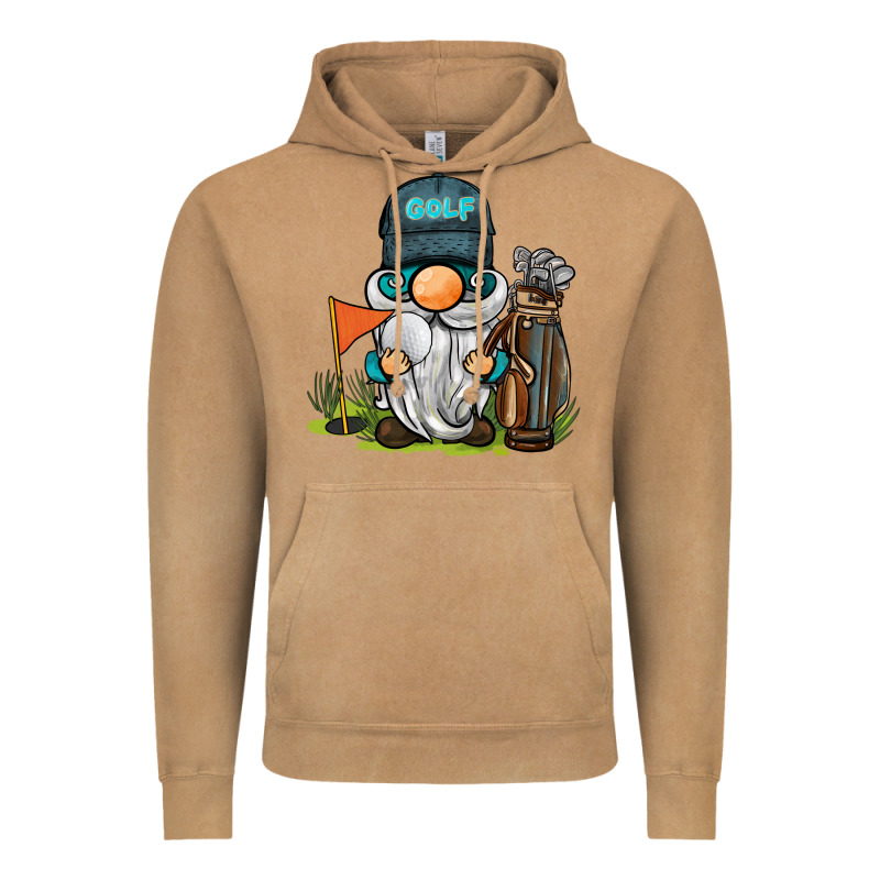 Golf Gnome Vintage Hoodie by BarkalooDesign | Teevron