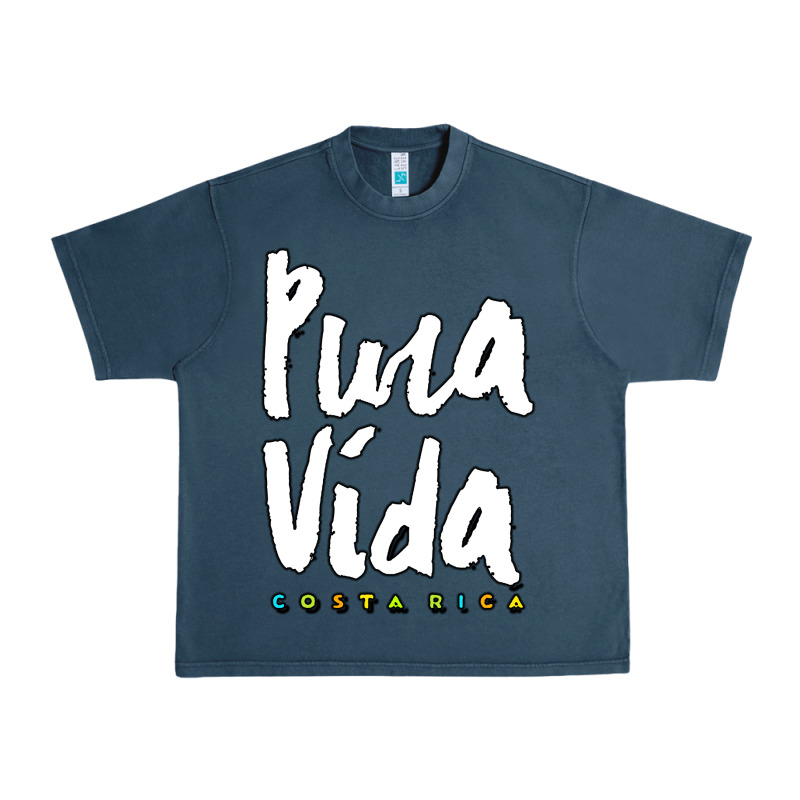 Costa Rica Pura Vida Urban Heavy Tee by artisFamous | Teevron