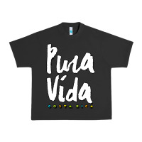 Pigment Black costa rica pura vida Urban Heavy Tee - artisFamous