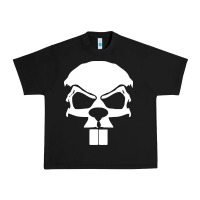 Black crazy beaver skull Urban Heavy Tee - artisFamous