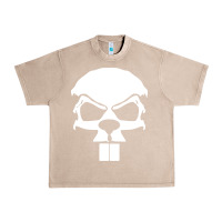 French Oak crazy beaver skull Urban Heavy Tee - artisFamous