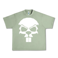 Oil Green crazy beaver skull Urban Heavy Tee - artisFamous