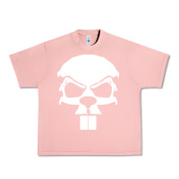 Salmon crazy beaver skull Urban Heavy Tee - artisFamous