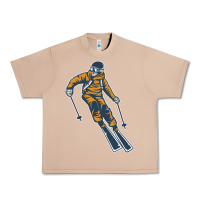 Burro born to ski Urban Heavy Tee - artisFamous