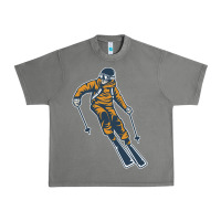 Born To Ski Urban Heavy Tee | Teevron